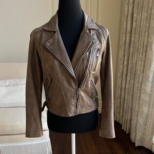 Lucky Brand Tan Leather Women's Jacket